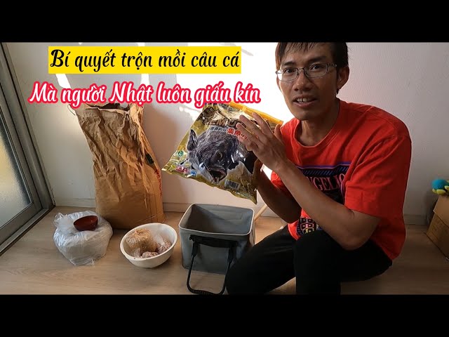 Bí quyết trộn mồi câu cá biển mà người Nhật luôn giấu kín | Gia Đình Cá Tráp