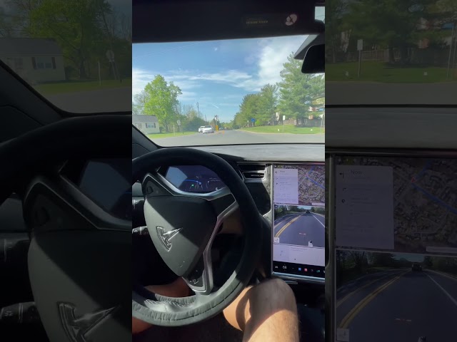 TYPICAL LEFT TURN | TESLA Full Self Driving 11.3.6 AutoPilot 2022.45.15