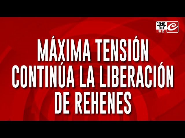 Máxima tensión en Medio Oriente: continúa la liberación de rehenes