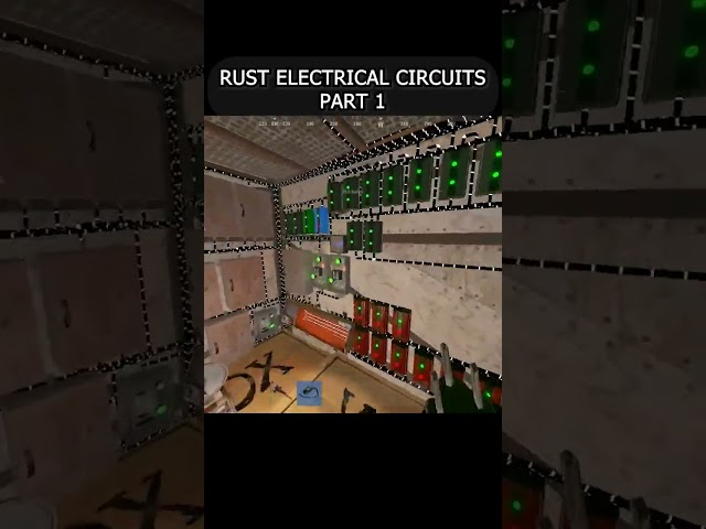 Mastering Rust Electrical Circuits Part 1 #shorts #rust #rustshorts