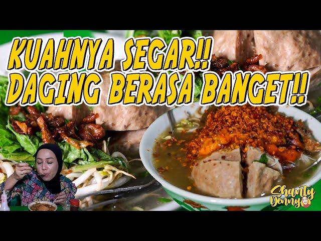 KUAHNYA SEGAR!! DAGING BERASA BANGET!! BAKSO PAK MIN!!