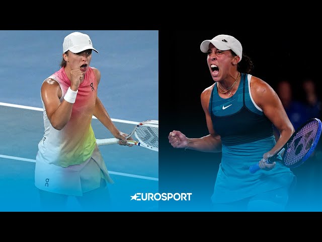 FINAL SET TIE BREAK: Madison Keys vs Iga Swiatek | Semi-Final | Australian Open 2025 Highlights 🇦🇺