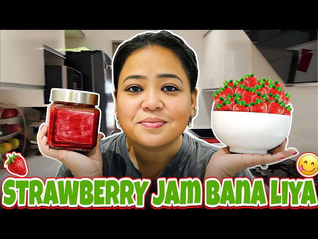 Strawberry Jam Ghar Par Bana Liya 🍓| Bharti Singh | Haarsh Limbachiyaa | Golla