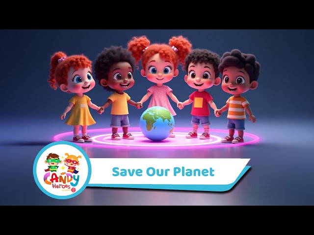 Candy Heroes - Save Our Planet | Kids Music