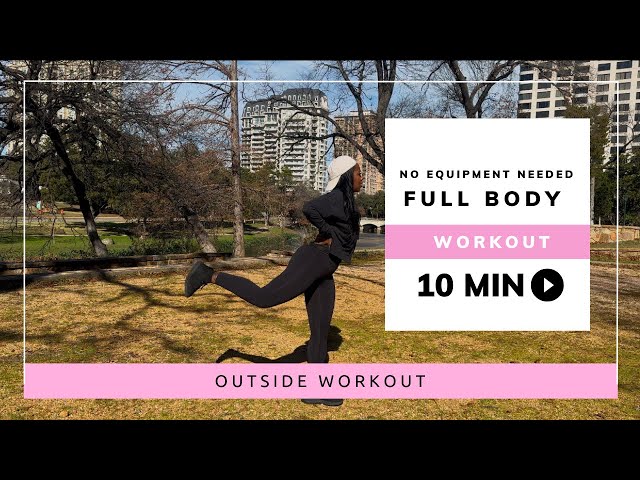 10 min Full Body Workout (No equipment needed)