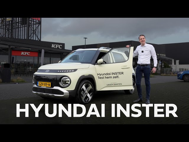 Hyundai INSTER *2025* review | Autogroep Ursem Barten