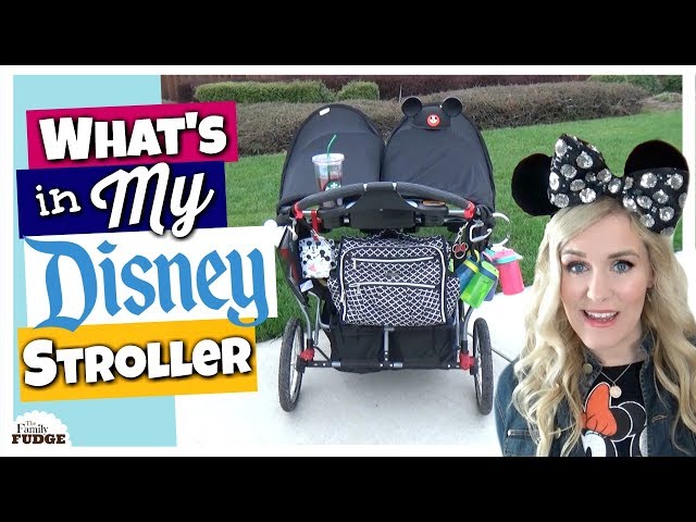 My Decked Out Disney Stroller || DISNEY HACKS & Organization