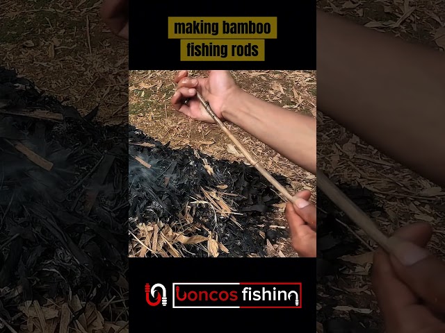 Membuat joran pancing dari bambu #shortvideo #shorts