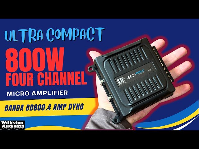 Can This TINY 4ch Car Audio Amp Really Do 800 watts?