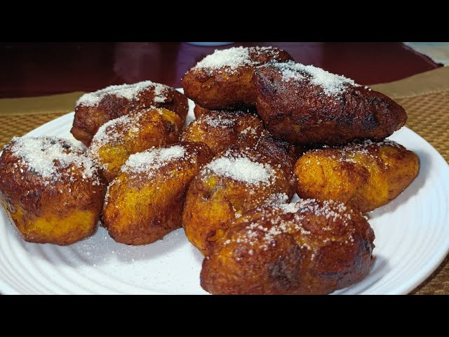 Receta completa de como preparar estos rellenos de Plátanos