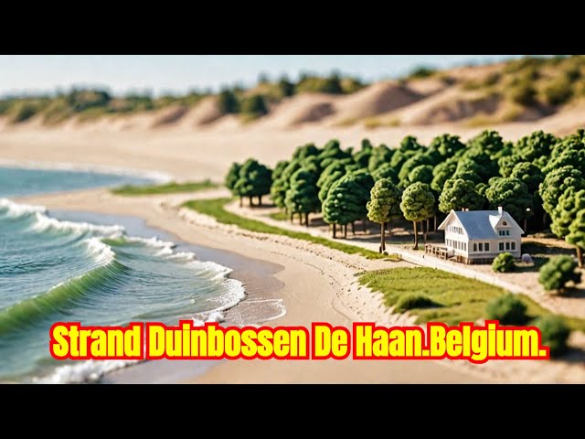 Europe in miniature.Strand Duinbossen De Haan.Belgium.Part 325.