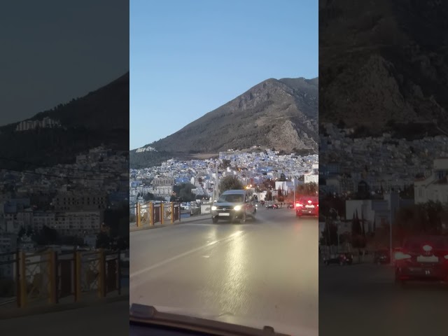 🚗 POV: You’re Road Tripping to Chefchaouen – The Blue Pearl of Morocco 💙