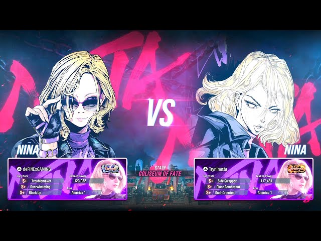 Teaching a CLONE a HARSH Lesson! #Tekken8 Nina Williams! (online ranked)