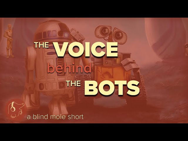 R2D2 & Wall-E's Voice Master: A Blind Mole Short