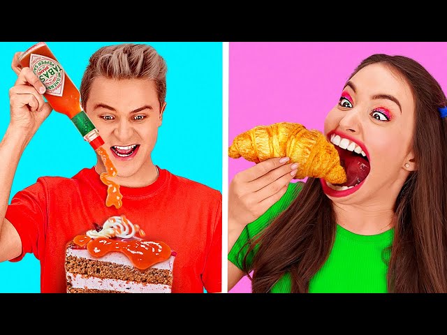 TYPES OF EATERS || Funny Situations and Relatable Moments by 123 GO! FOOD