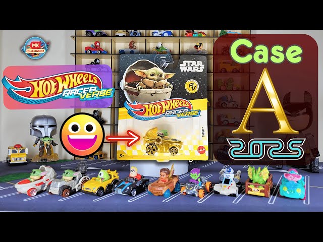 Hot Wheels 2025 Racer Verse Case A Unboxing | Grogu Chase