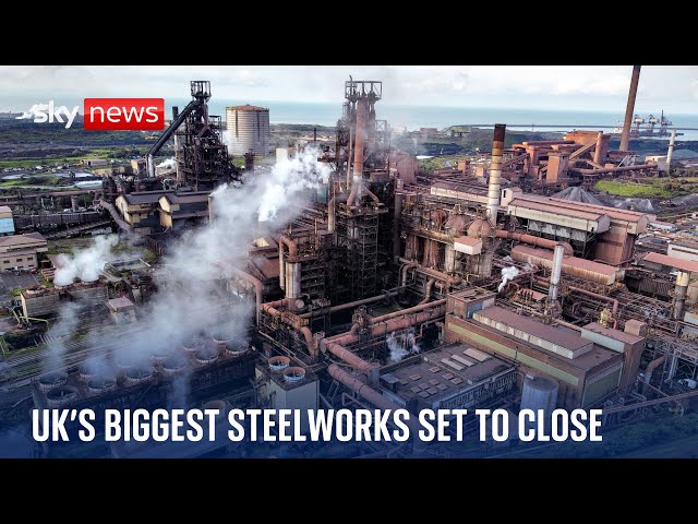 Port Talbot: UK's biggest steelworks set to shutdown - leaving thousands to lose jobs across Wales