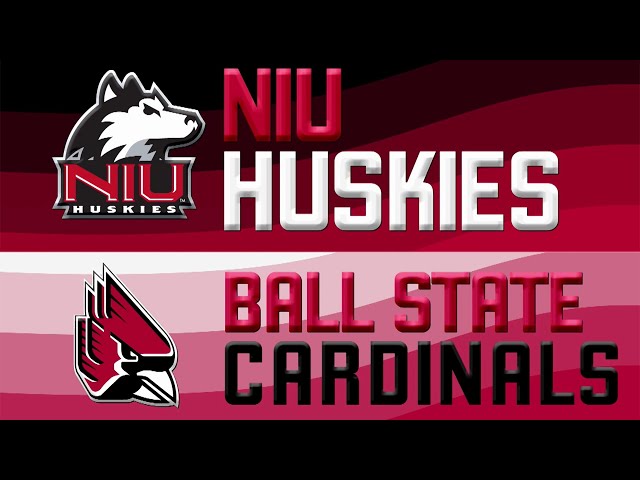 NIU Men's Basketball Highlights (January 25, 2025) vs. Ball State