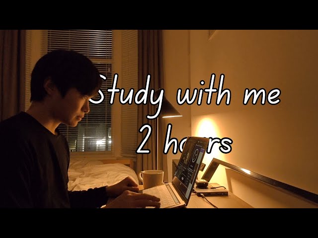 Feb 4 / Study with me Live / 2 hours / Pomodoro 50/10