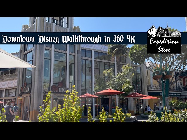 Downtown Disney in 360 4K!