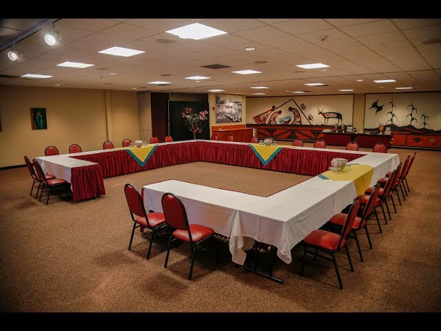 Silver and Turquoise Ballrooms at the Indian Pueblo Cultural Center