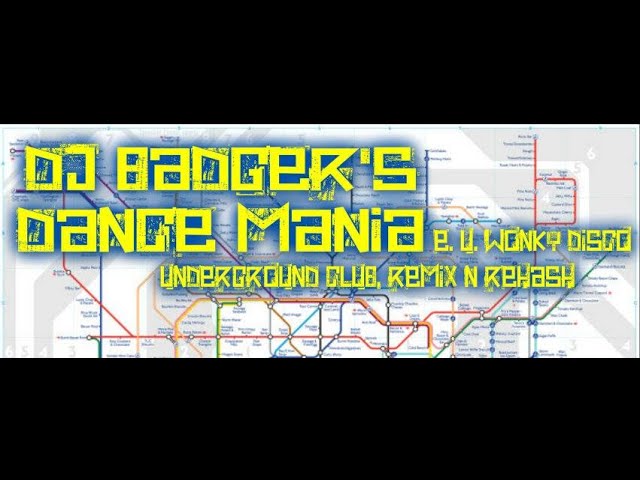 DJ Badger's DanceMANIA Shows