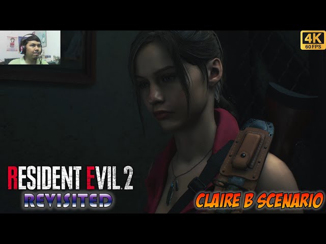 AJ REPLAYS: Resident Evil 2 Remake - Claire B Scenario - FULL PLAYTHROUGH (4K)