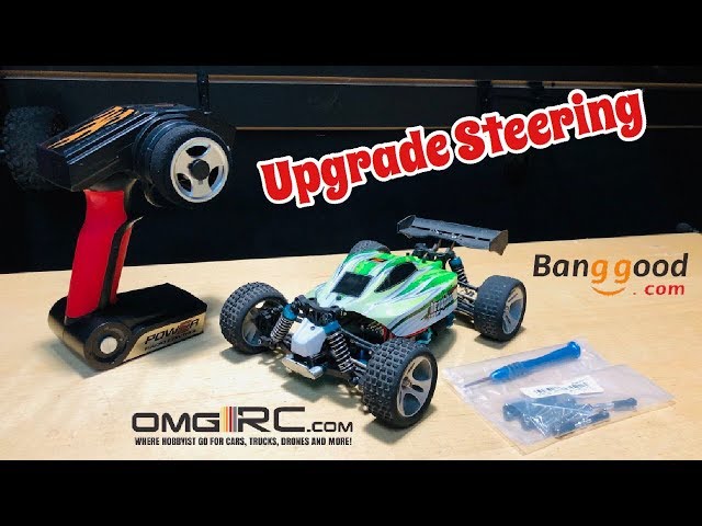 RC Upgrading WL Toys A959B Steering Turnbuckles, Get your car going straight I  OMGRC