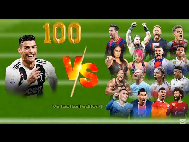 Ronaldo vs 100 Legends 😈😈 (messi, neymar, mbappe) ⚽🔥 16  Legends Ultra Boss Final💪 #football #1vs16