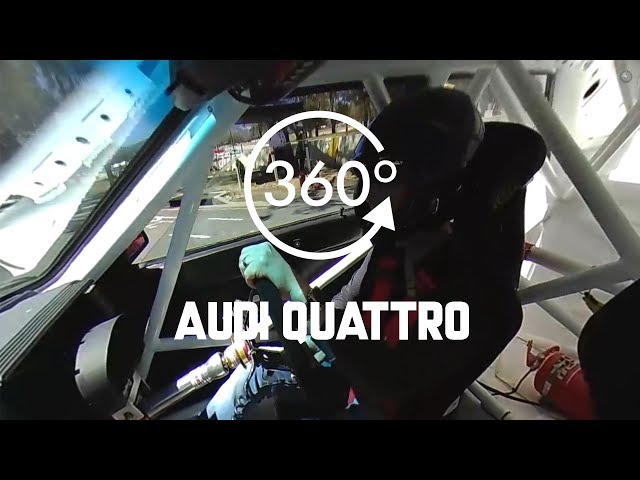 Audi Quattro Full Track Session | 4K 360 Video