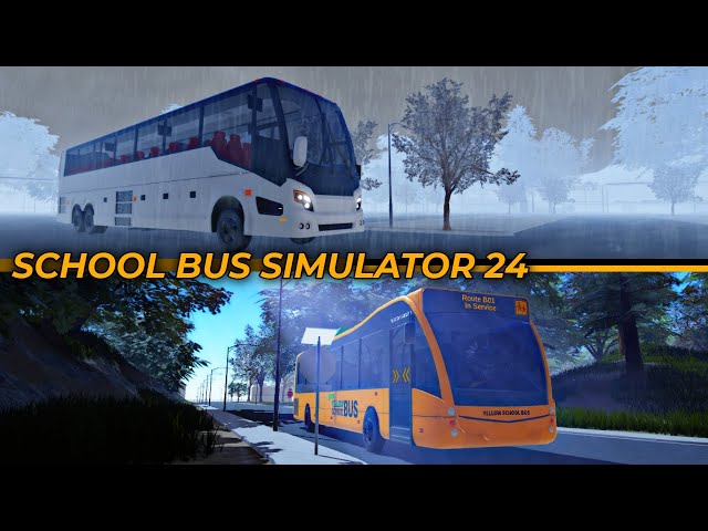 ROBLOX | School Bus Simulator 24 | NEW BUSES, CUSTOMIZATION, & MORE!