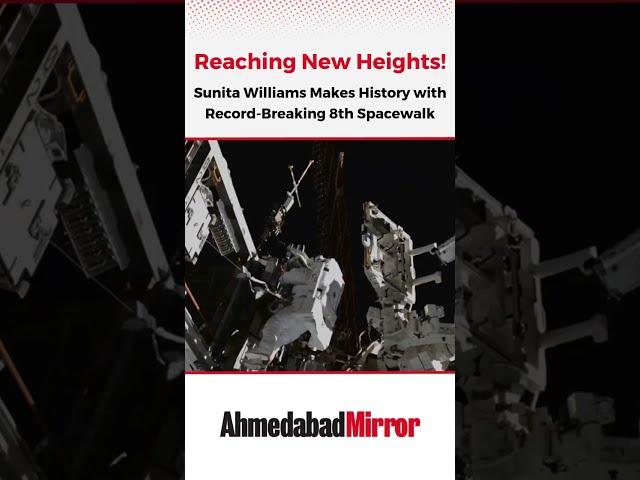 "Sunita Williams Soars Again: Making History in Space!"