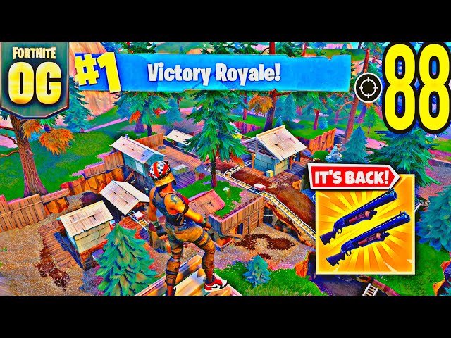 88 Elimination Solo Vs Squads Win Gameplays (Fortnite OG Season 2 PS5 Controller)