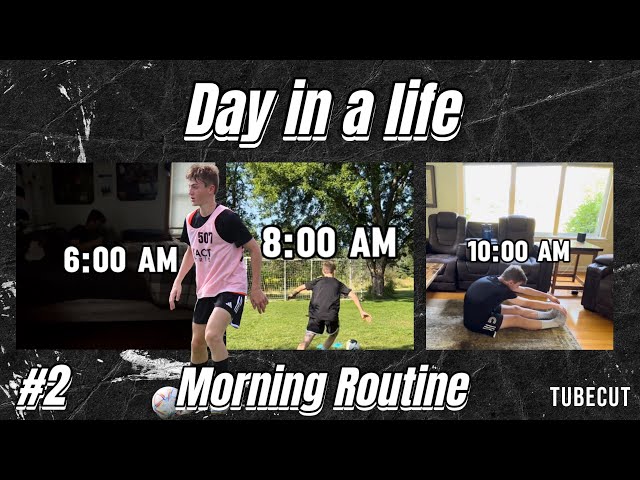 Day in a life / Morning Routine / Technical Soccer Session / ⚽️🌅