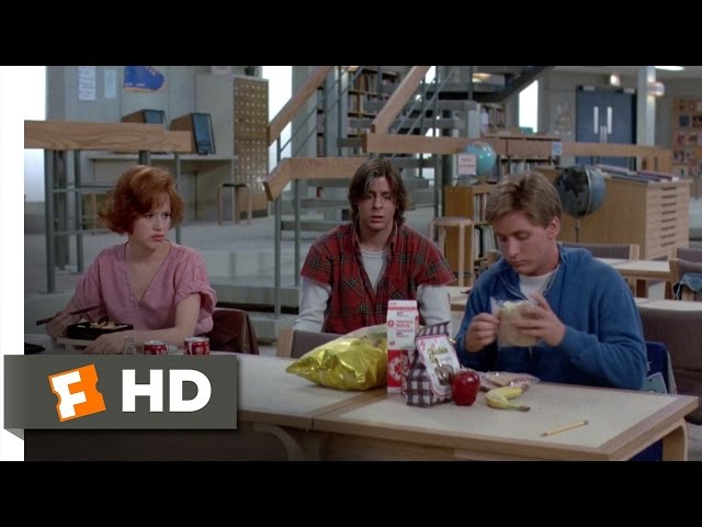 The Breakfast Club (6/8) Movie CLIP - Lunchtime (1985) HD