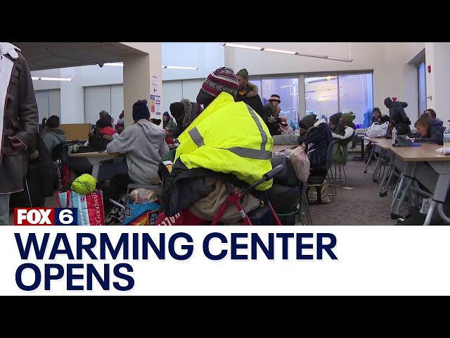 Emergency warming center opens in Milwaukee | FOX6 News Milwaukee