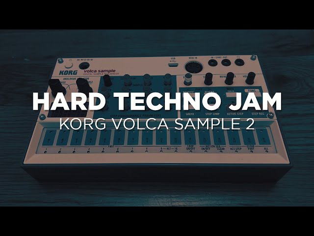 HARD TECHNO | Korg Volca Sample Live Performance