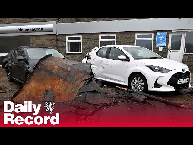 Red weather warning extended as Storm Éowyn sweeps across Scotland