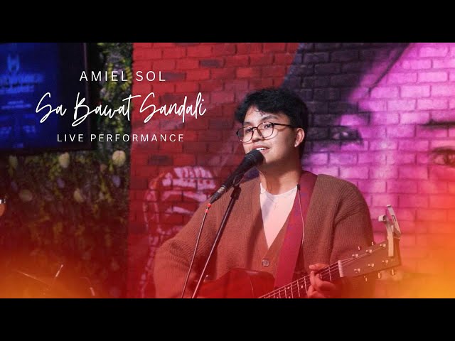 Sa Bawat Sandali - Amiel Sol (Live Performance)