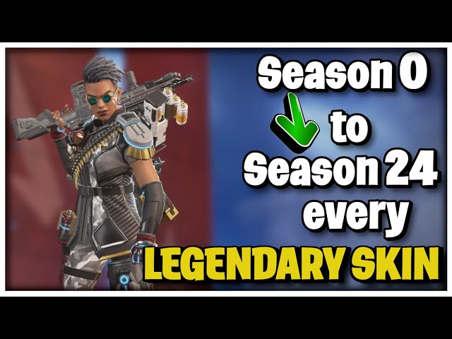 Bangalore alle LEGENDÄREN SKINS Release bis Season 24 Apex Legends