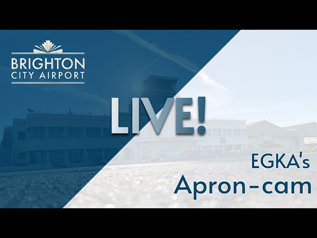 LIVE! Brighton City Airport - Apron Cam