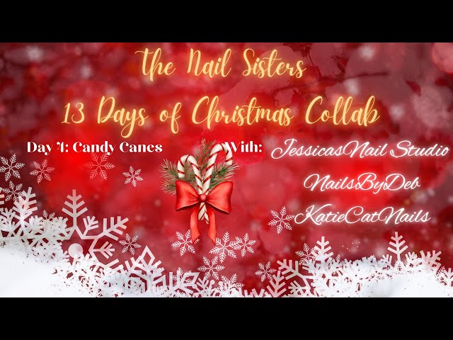 13 Days of Christmas Nail Sister Collab w/ @Jessicasnailstudio and @katiecatnails Day 4