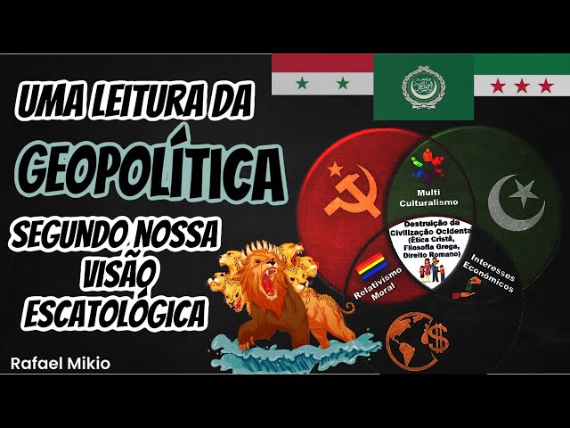 UMA LEITURA DA GEOPOLÍTICA SEGUNDO NOSSA VISÃO ESCATOLÓGICA.