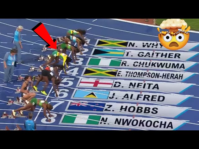 OMG Greatest 100M Elaine thompson herah defeats Julien Alfred 2025 Season