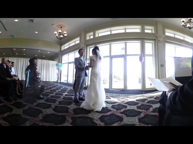 Brian and Sherry 360 wedding ceremony part 1