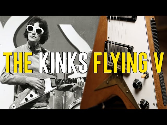 Dave Davies' 1958 Gibson Flying V | THE KINKS