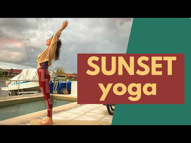 Relaxing Sunset Yoga Flow with Cole Chance Yoga