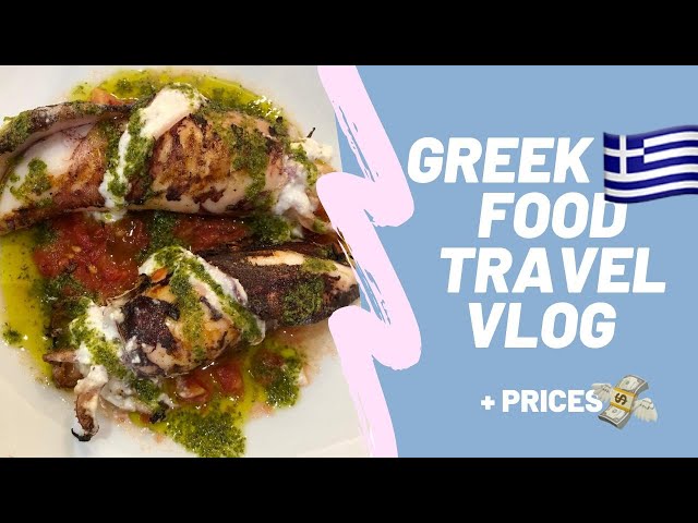 Traveling to Greece during Coronavirus - Food vlog Edition