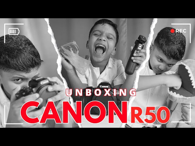 WOW Unboxing 🔥| Canon EOS R50 📷 | My First Camera | Tamil Vlog | Amithiran World | UAE