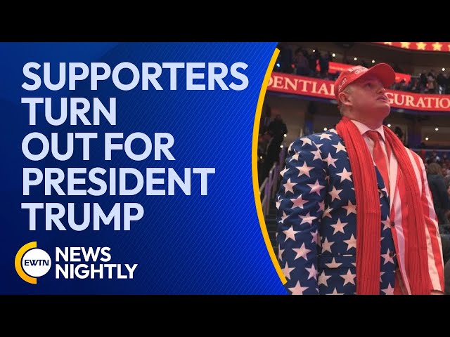 Supporters Turn Out for President Trump's Second Inauguration | EWTN News Nightly